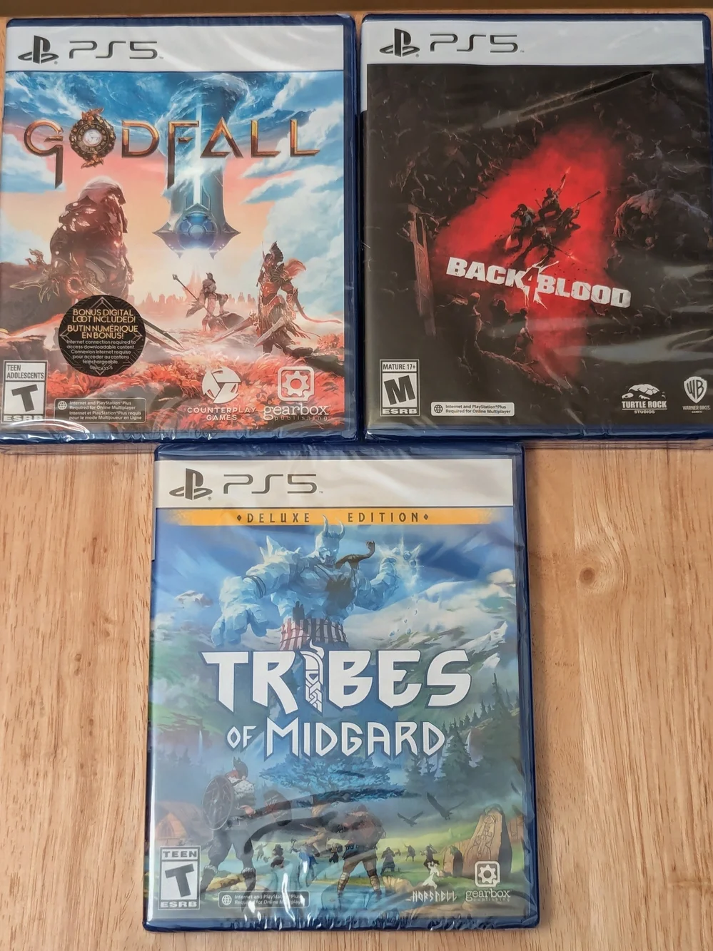 PS5 Gearbox Multiplayer Collection - Blue Game Case Bundle